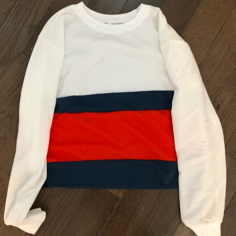 Romwe cropped sweater